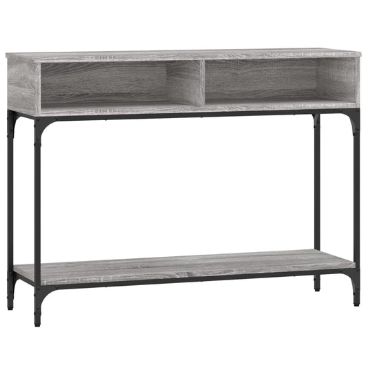 Console Table Grey Sonoma 100x30.5x75 cm Engineered Wood Console Table Grey Sonoma 100x30.5x75 cm Engineered Wood