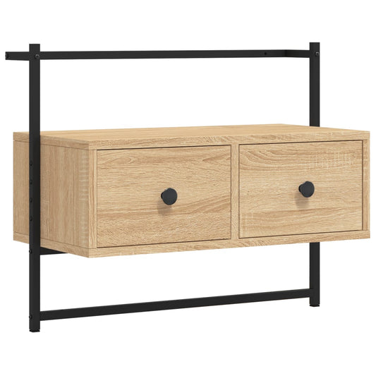 TV Cabinet Wall-mounted Sonoma Oak 60.5x30x51 cm Engineered Wood TV Cabinet Wall-mounted Sonoma Oak 60.5x30x51 cm Engineered Wood