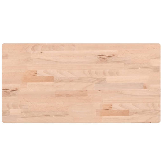 Bathroom Countertop 80x40x2.5 cm Solid Wood Beech Bathroom Countertop 80x40x2.5 cm Solid Wood Beech