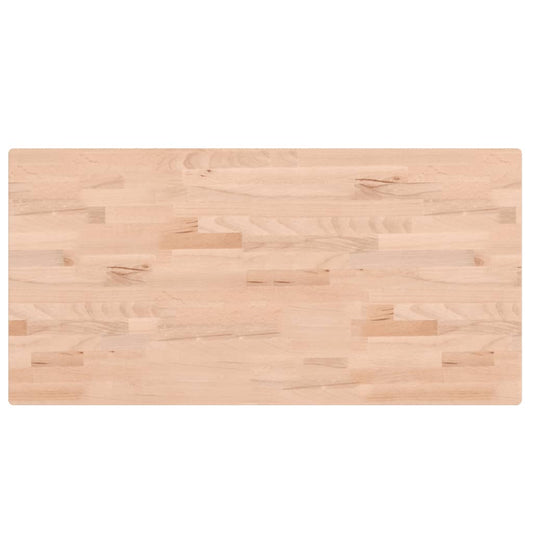 Bathroom Countertop 100x50x2.5 cm Solid Wood Beech Bathroom Countertop 100x50x2.5 cm Solid Wood Beech