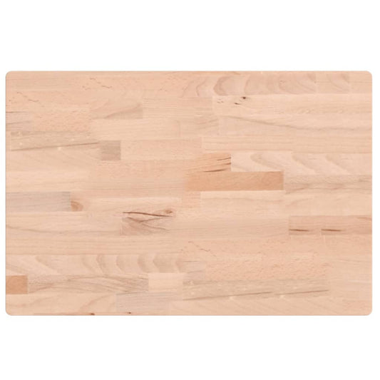 Bathroom Countertop 60x40x2.5 cm Solid Wood Beech Bathroom Countertop 60x40x2.5 cm Solid Wood Beech