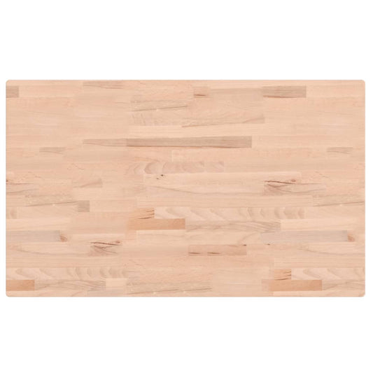 Bathroom Countertop 100x60x2.5 cm Solid Wood Beech Bathroom Countertop 100x60x2.5 cm Solid Wood Beech