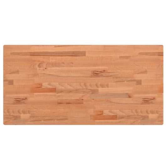 Bathroom Countertop 80x40x1.5 cm Solid Wood Beech Bathroom Countertop 80x40x1.5 cm Solid Wood Beech