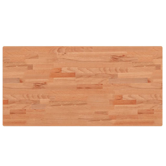 Bathroom Countertop 100x50x2.5 cm Solid Wood Beech Bathroom Countertop 100x50x2.5 cm Solid Wood Beech