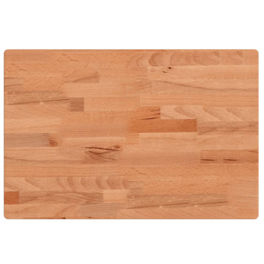 Bathroom Countertop 60x40x4 cm Solid Wood Beech Bathroom Countertop 60x40x4 cm Solid Wood Beech