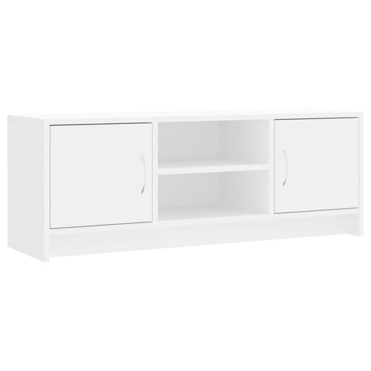 TV Cabinet White 102x30x37,5 cm Engineered Wood TV Cabinet White 102x30x37,5 cm Engineered Wood