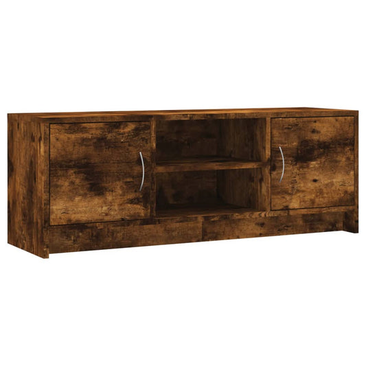 TV Cabinet Smoked Oak 102x30x37,5 cm Engineered Wood TV Cabinet Smoked Oak 102x30x37,5 cm Engineered Wood