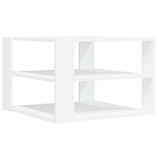 Coffee Table White 58x58x40 cm Engineered Wood Coffee Table White 58x58x40 cm Engineered Wood