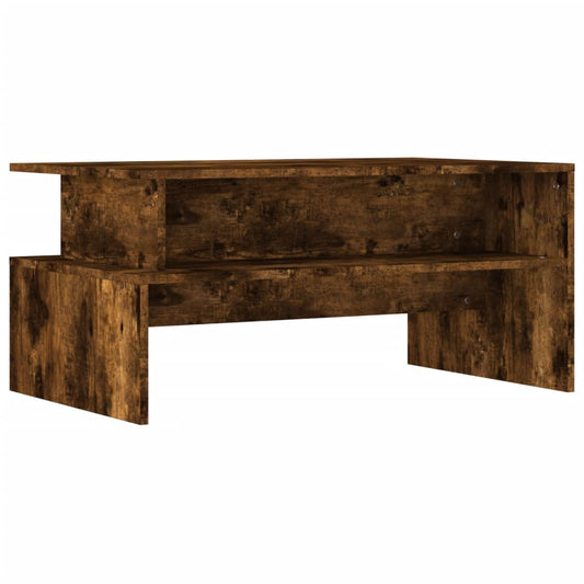 Coffee Table Smoked Oak 90x55x42.5 cm Engineered Wood Coffee Table Smoked Oak 90x55x42.5 cm Engineered Wood
