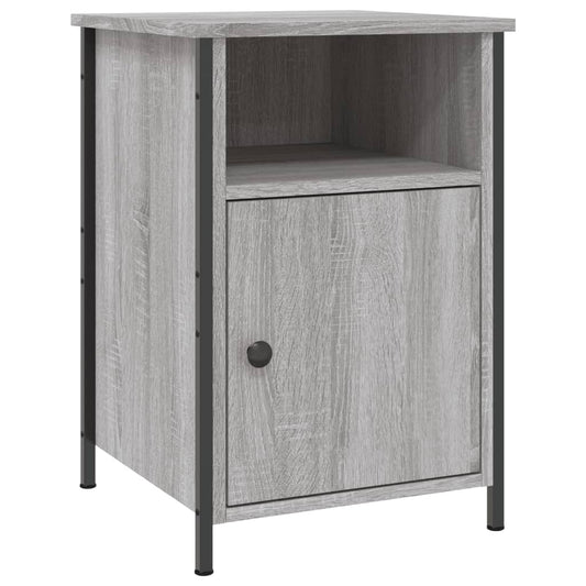 Bedside Cabinet Grey Sonoma 40x42x60 cm Engineered Wood Bedside Cabinet Grey Sonoma 40x42x60 cm Engineered Wood