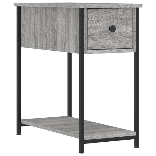 Bedside Cabinet Grey Sonoma 30x60x60 cm Engineered Wood Bedside Cabinet Grey Sonoma 30x60x60 cm Engineered Wood
