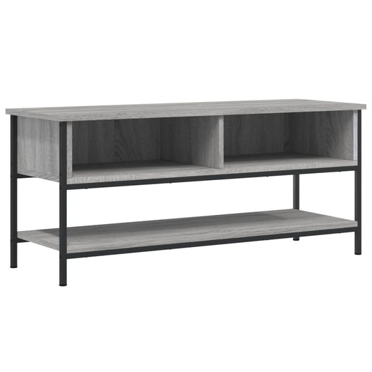 TV Cabinet Grey Sonoma 100x35x45 cm Engineered Wood TV Cabinet Grey Sonoma 100x35x45 cm Engineered Wood