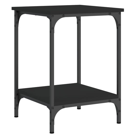 Coffee Table Black 40x40x55 cm Engineered Wood Coffee Table Black 40x40x55 cm Engineered Wood