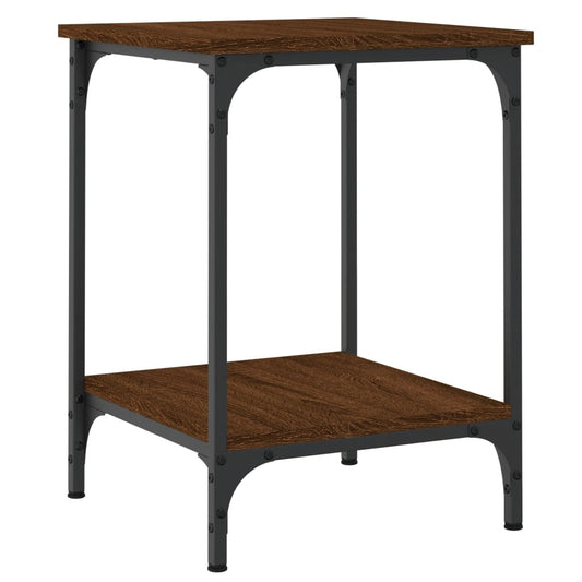 Coffee Table Brown Oak 40x40x55 cm Engineered Wood Coffee Table Brown Oak 40x40x55 cm Engineered Wood