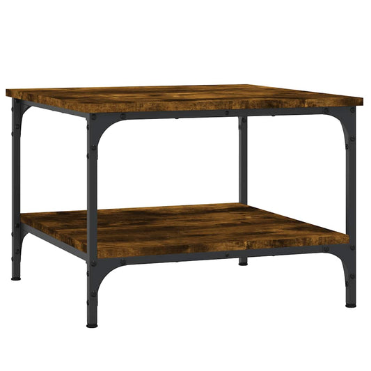 Coffee Table Smoked Oak 55x55x40 cm Engineered Wood Coffee Table Smoked Oak 55x55x40 cm Engineered Wood