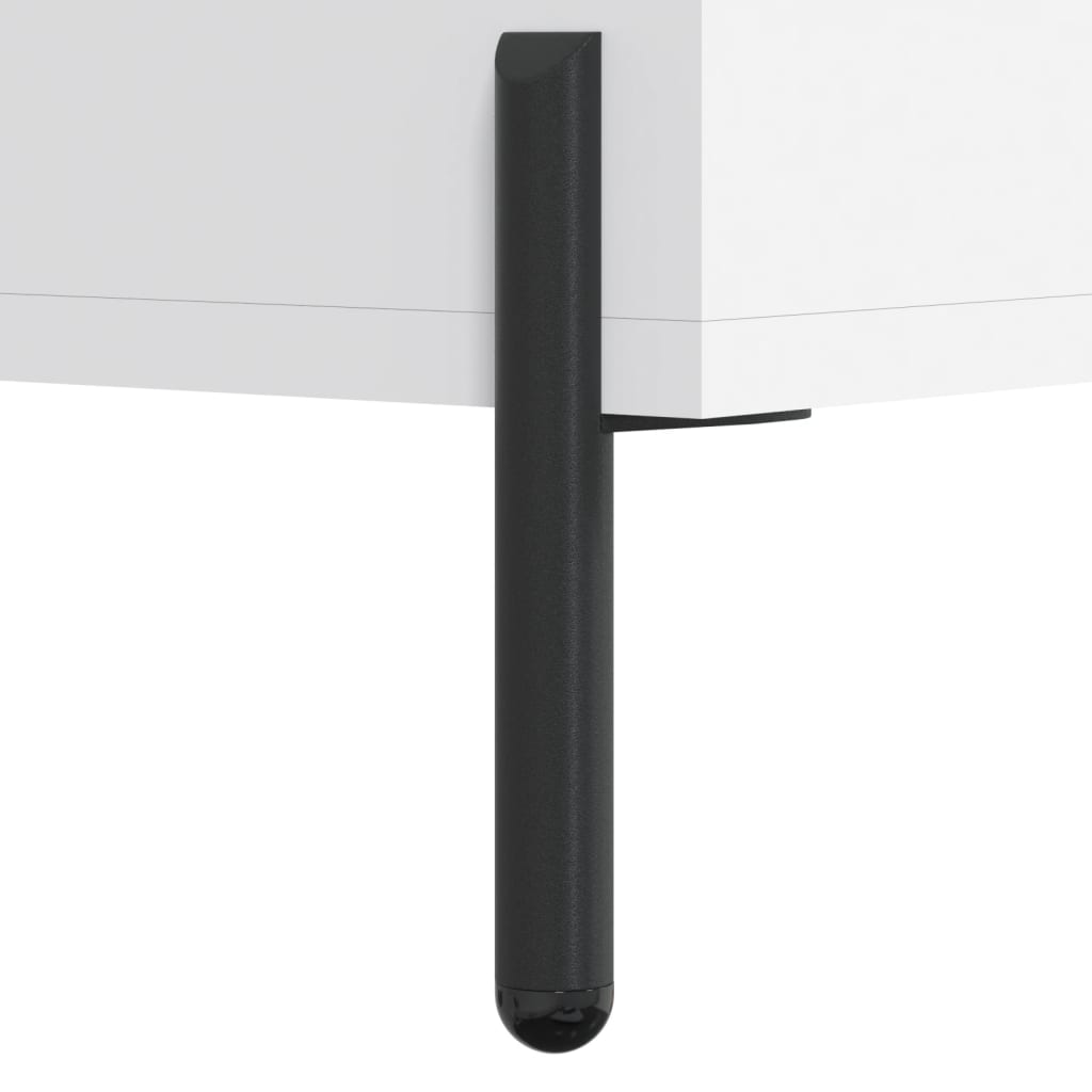 Sideboard White 69,5x34x90 cm Engineered Wood
