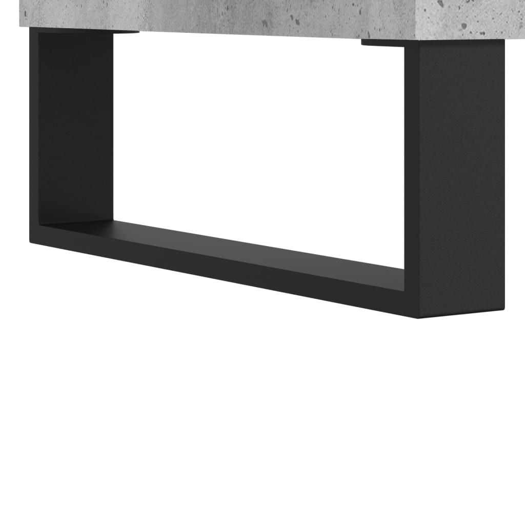 Sideboard Concrete Grey 69,5x34x90 cm Engineered Wood
