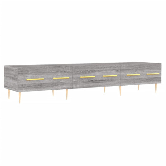 TV Cabinet Grey Sonoma 150x36x30 cm Engineered Wood TV Cabinet Grey Sonoma 150x36x30 cm Engineered Wood
