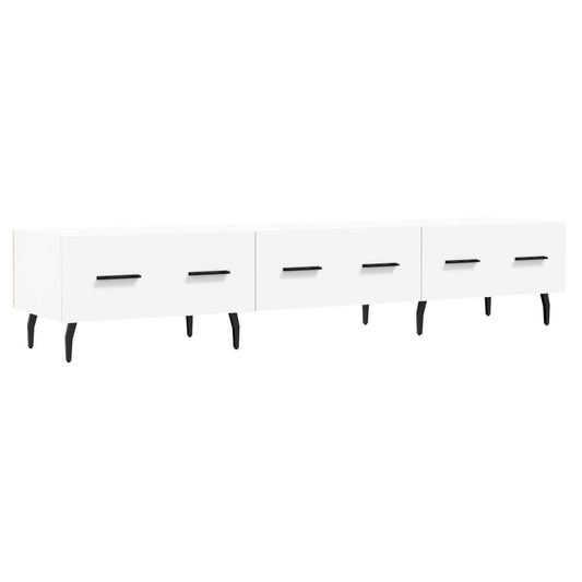 TV Cabinet White 150x36x30 cm Engineered Wood TV Cabinet White 150x36x30 cm Engineered Wood