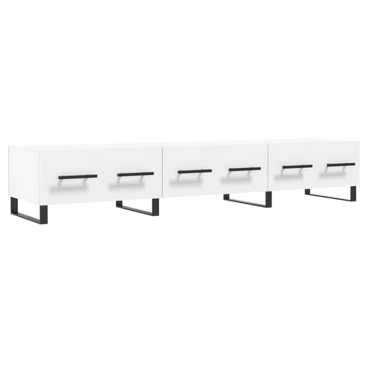 TV Cabinet White 150x36x30 cm Engineered Wood TV Cabinet White 150x36x30 cm Engineered Wood