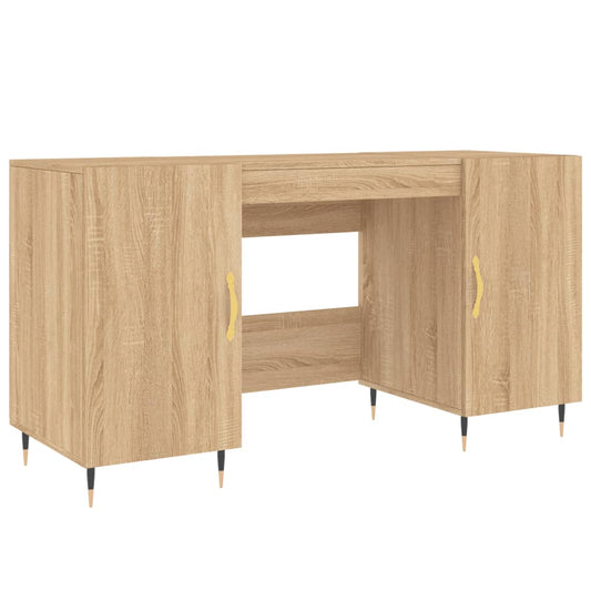 Desk Sonoma Oak 140x50x75 cm Engineered Wood Desk Sonoma Oak 140x50x75 cm Engineered Wood