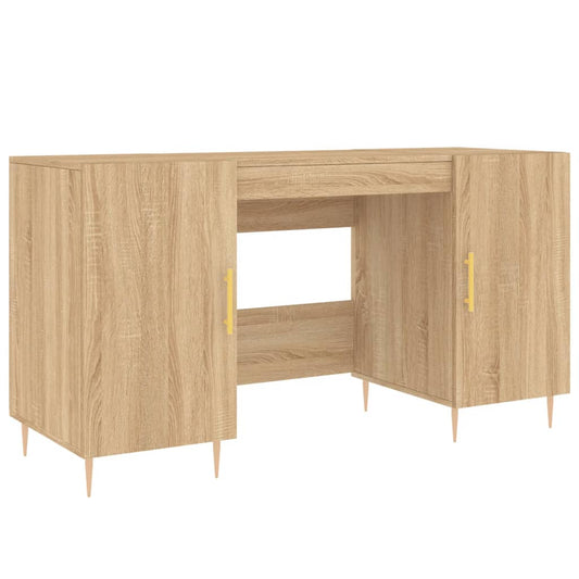 Desk Sonoma Oak 140x50x75 cm Engineered Wood Desk Sonoma Oak 140x50x75 cm Engineered Wood