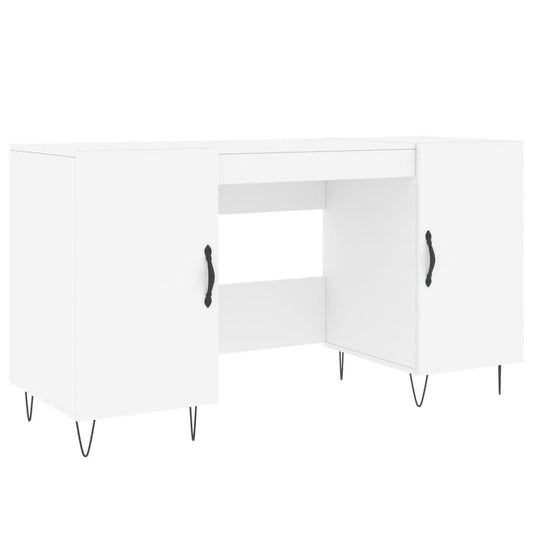 Desk White 140x50x75 cm Engineered Wood Desk White 140x50x75 cm Engineered Wood