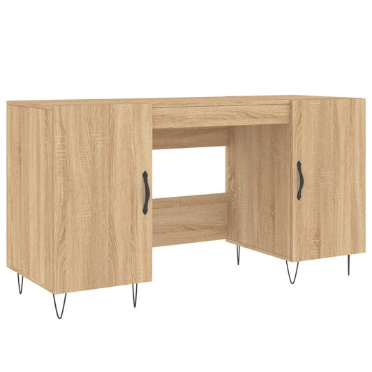 Desk Sonoma Oak 140x50x75 cm Engineered Wood Desk Sonoma Oak 140x50x75 cm Engineered Wood