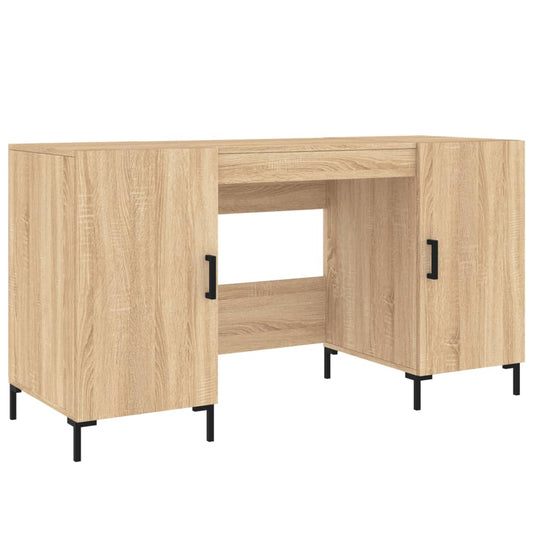 Desk Sonoma Oak 140x50x75 cm Engineered Wood Desk Sonoma Oak 140x50x75 cm Engineered Wood