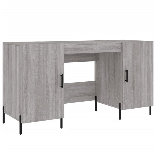 Desk Grey Sonoma 140x50x75 cm Engineered Wood Desk Grey Sonoma 140x50x75 cm Engineered Wood