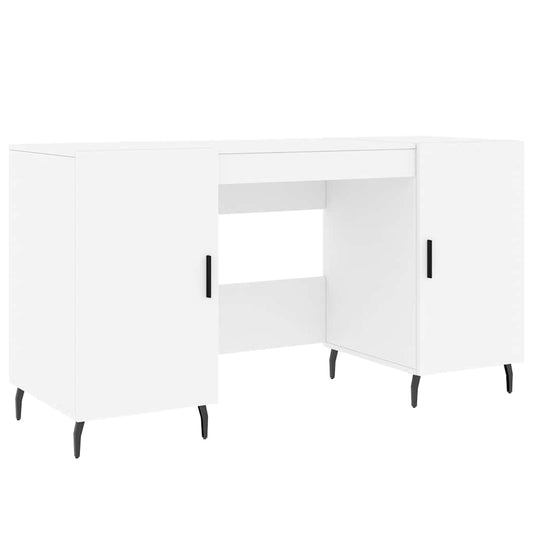 Desk White 140x50x75 cm Engineered Wood Desk White 140x50x75 cm Engineered Wood
