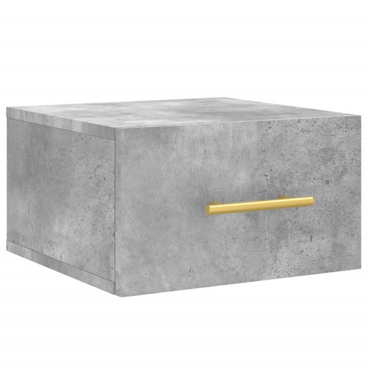 Wall-mounted Bedside Cabinet Concrete Grey 35x35x20 cm Wall-mounted Bedside Cabinet Concrete Grey 35x35x20 cm