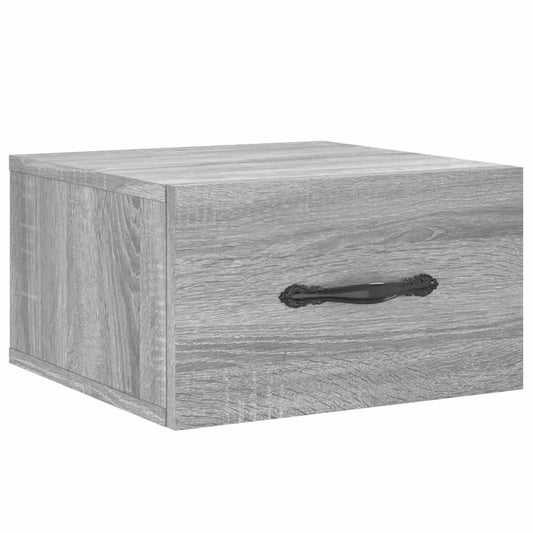 Wall-mounted Bedside Cabinet Grey Sonoma 35x35x20 cm Wall-mounted Bedside Cabinet Grey Sonoma 35x35x20 cm
