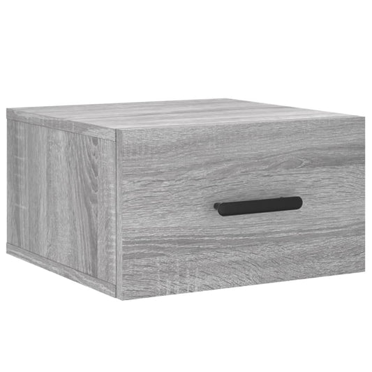 Wall-mounted Bedside Cabinet Grey Sonoma 35x35x20 cm Wall-mounted Bedside Cabinet Grey Sonoma 35x35x20 cm
