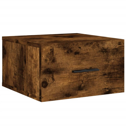 Wall-mounted Bedside Cabinet Smoked Oak 35x35x20 cm Wall-mounted Bedside Cabinet Smoked Oak 35x35x20 cm