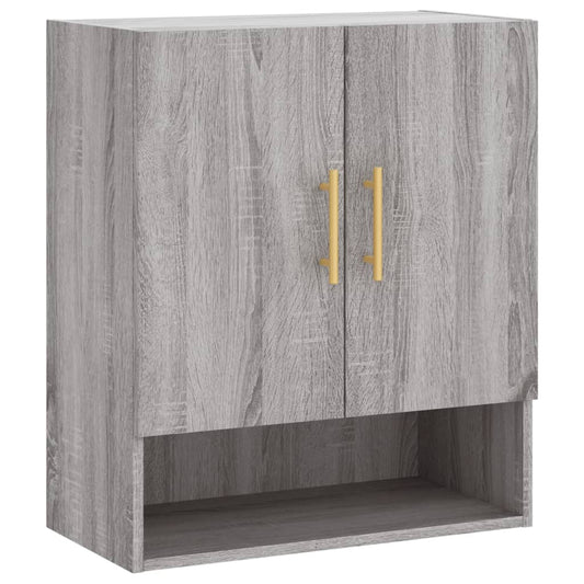 Wall Cabinet Grey Sonoma 60x31x70 cm Engineered Wood Wall Cabinet Grey Sonoma 60x31x70 cm Engineered Wood