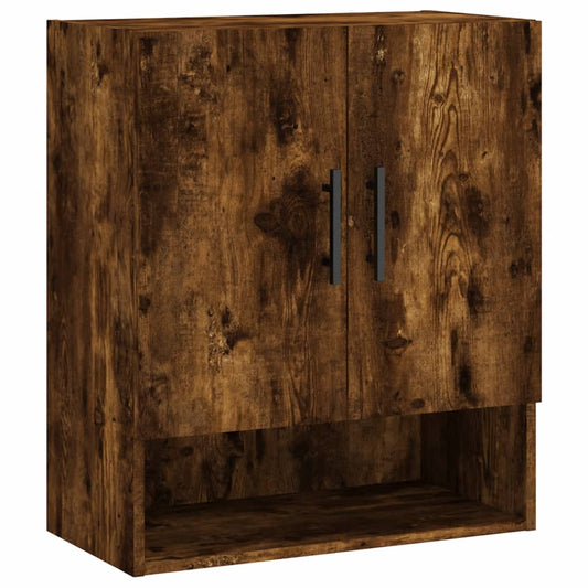 Wall Cabinet Smoked Oak 60x31x70 cm Engineered Wood Wall Cabinet Smoked Oak 60x31x70 cm Engineered Wood