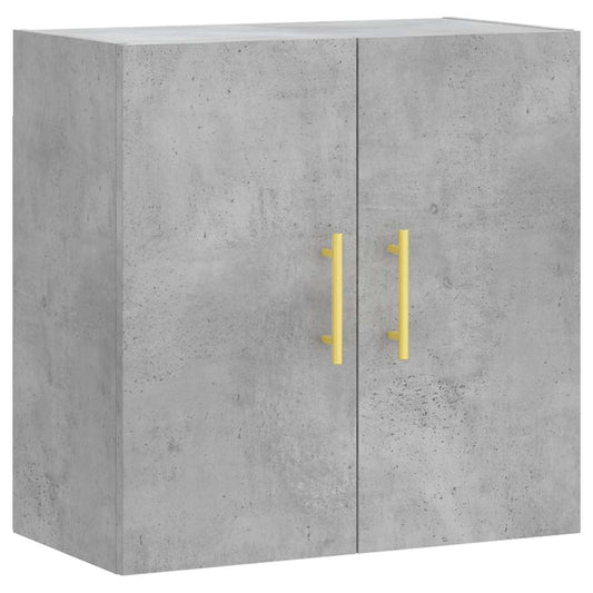 Wall Cabinet Concrete Grey 60x31x60 cm Engineered Wood Wall Cabinet Concrete Grey 60x31x60 cm Engineered Wood