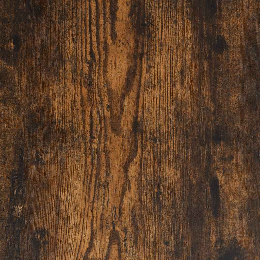 Wall Cabinet Smoked Oak 60x31x60 cm Engineered Wood