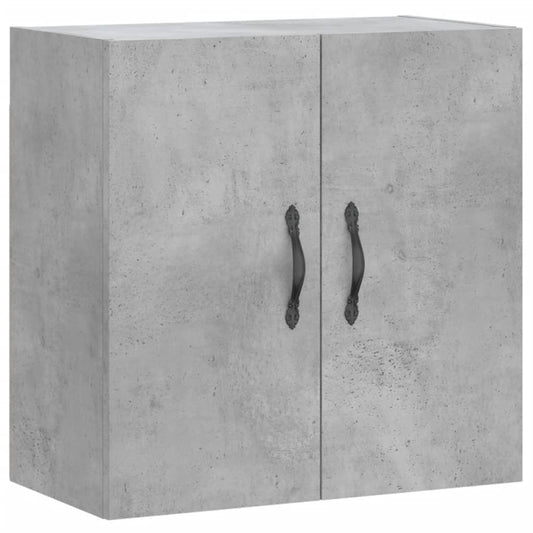 Wall Cabinet Concrete Grey 60x31x60 cm Engineered Wood Wall Cabinet Concrete Grey 60x31x60 cm Engineered Wood