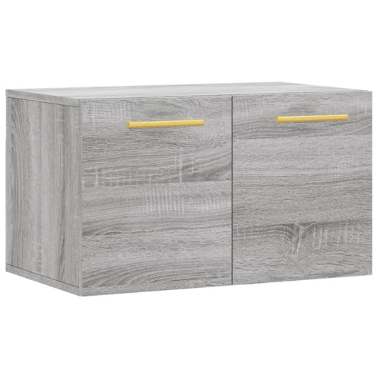 Wall Cabinet Grey Sonoma 60x36.5x35 cm Engineered Wood Wall Cabinet Grey Sonoma 60x36.5x35 cm Engineered Wood