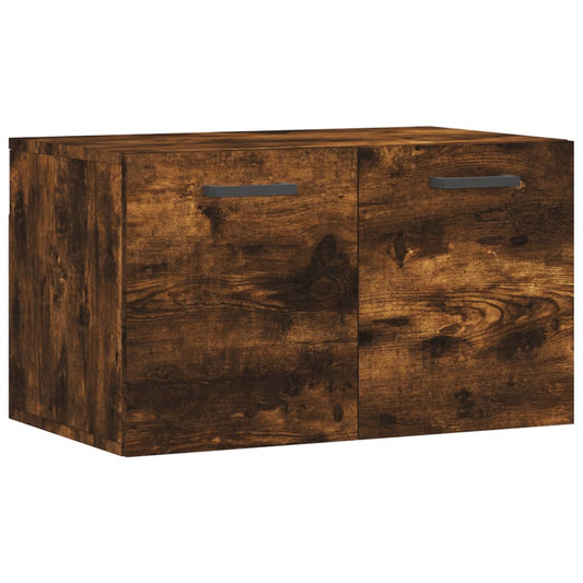 Wall Cabinet Smoked Oak 60x36.5x35 cm Engineered Wood Wall Cabinet Smoked Oak 60x36.5x35 cm Engineered Wood