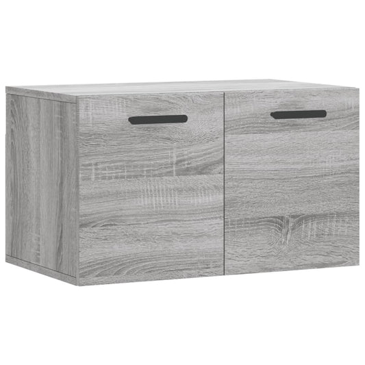 Wall Cabinet Grey Sonoma 60x36.5x35 cm Engineered Wood Wall Cabinet Grey Sonoma 60x36.5x35 cm Engineered Wood