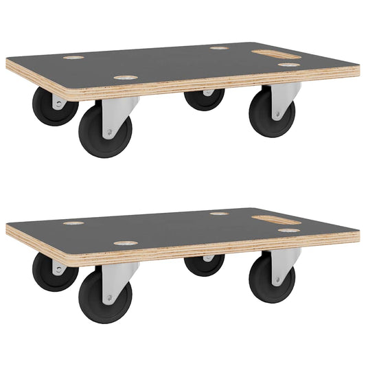 Transport Trolleys 2 pcs Rectangular 50x35x11.5 cm Transport Trolleys 2 pcs Rectangular 50x35x11.5 cm