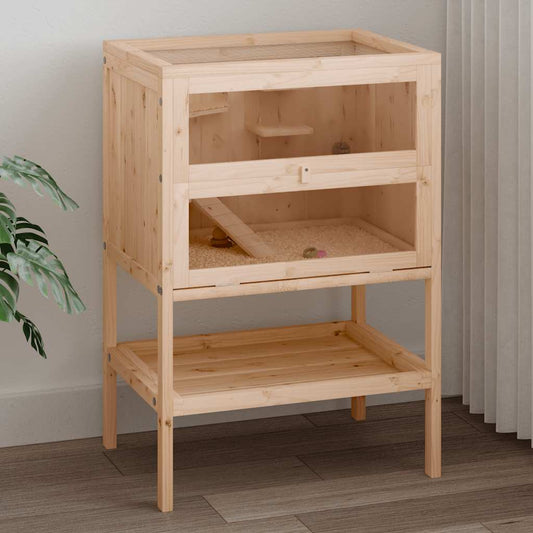 Hamster Cage 55x40x80 cm Solid Wood Fir Hamster Cage 55x40x80 cm Solid Wood Fir
