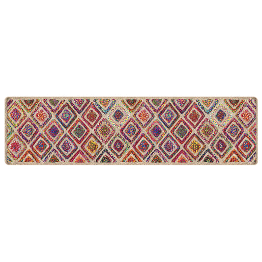 Rug Washable Multicolour 80x300 cm Rug Washable Multicolour 80x300 cm