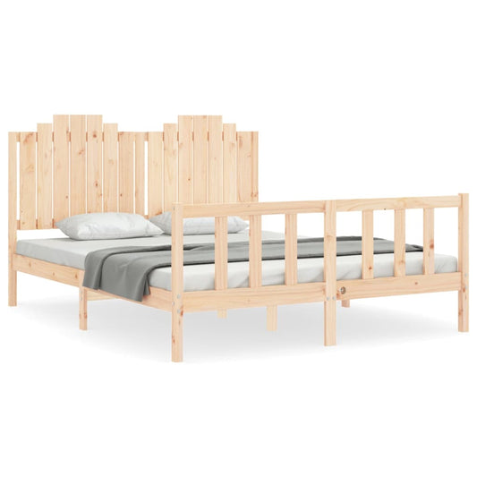 Bed Frame without Mattress 160x200 cm Solid Wood Pine Bed Frame without Mattress 160x200 cm Solid Wood Pine