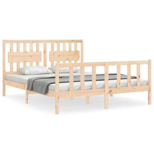 Bed Frame without Mattress 160x200 cm Solid Wood Pine Bed Frame without Mattress 160x200 cm Solid Wood Pine