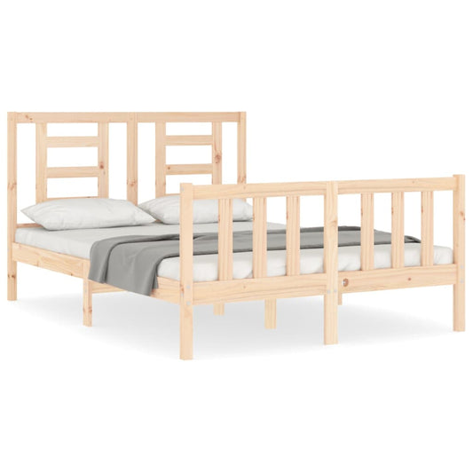 Bed Frame without Mattress 140x200 cm Solid Wood Pine Bed Frame without Mattress 140x200 cm Solid Wood Pine