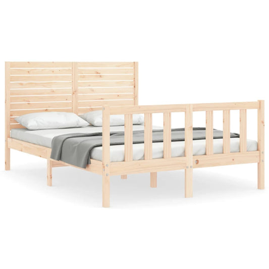 Bed Frame without Mattress 140x200 cm Solid Wood Pine Bed Frame without Mattress 140x200 cm Solid Wood Pine